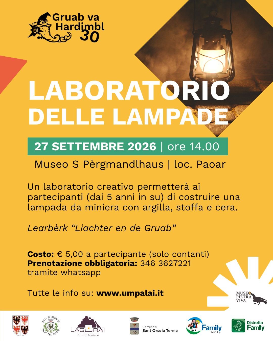 Laboratorio delle lampade